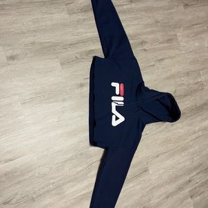 Cropped hoodie Fila